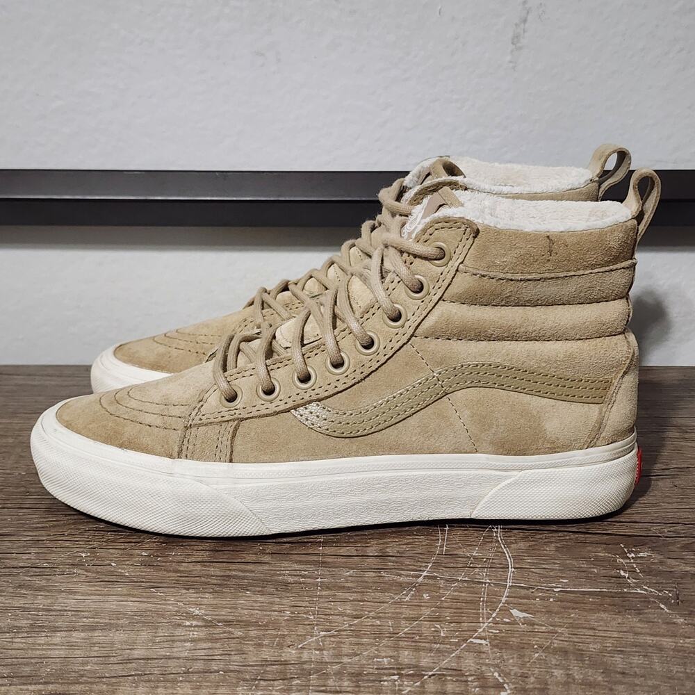 Vans Tan High-Top Sneakers